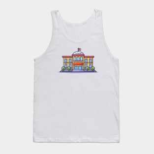 School Building Tank Top